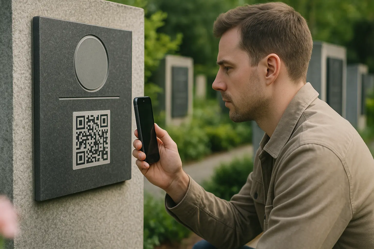 Pourquoi choisir une plaque commémorative avec QR Code ?