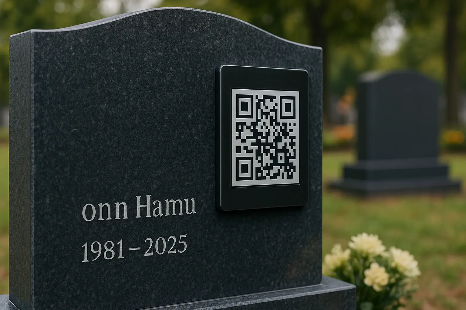 Les meilleures plaques funéraires avec QR Code en 2025