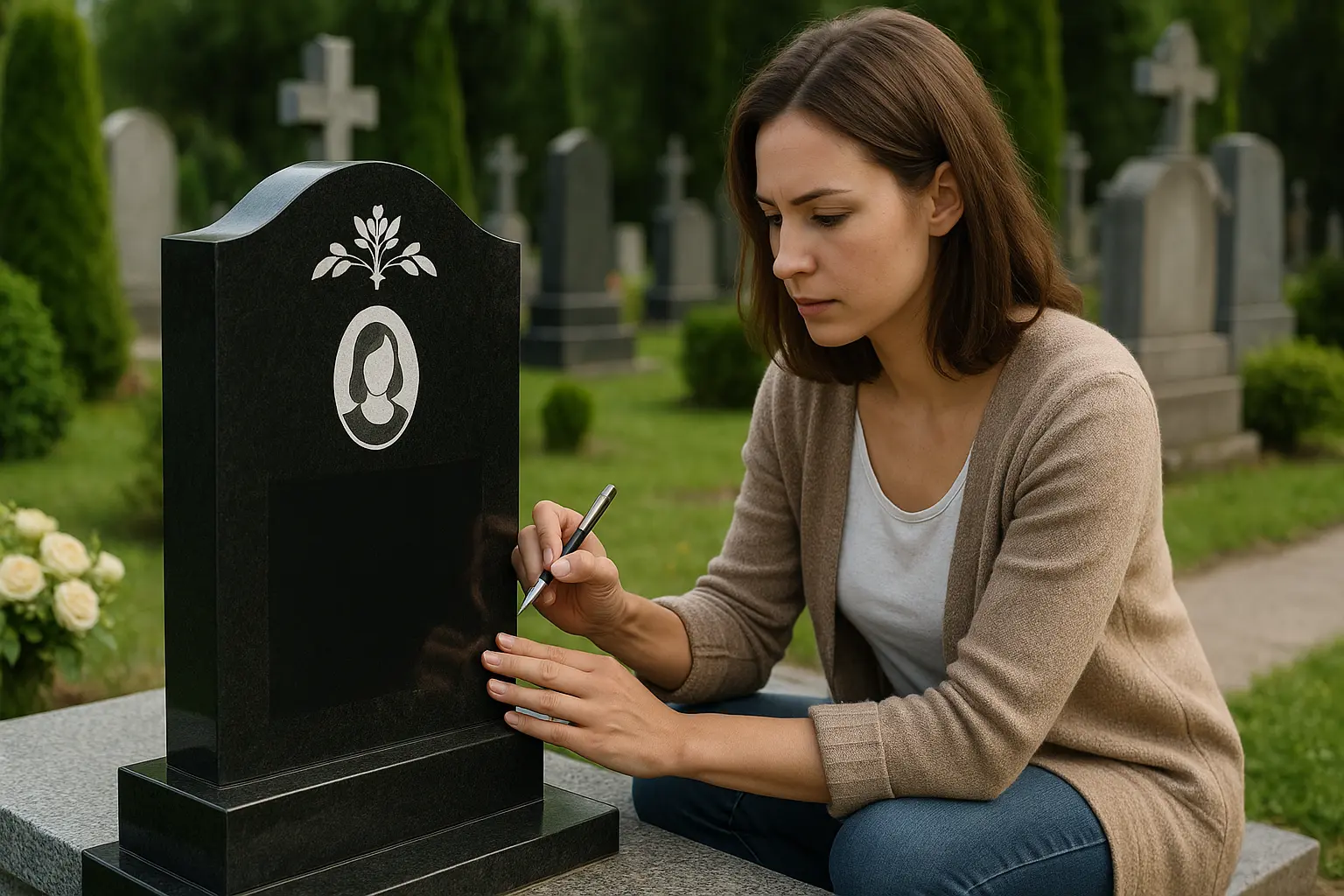 Pourquoi personnaliser une plaque funéraire est important