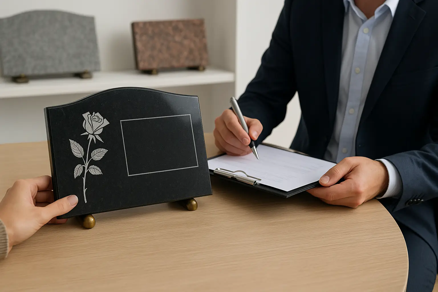 Guide pour bien choisir une plaque funéraire personnalisée