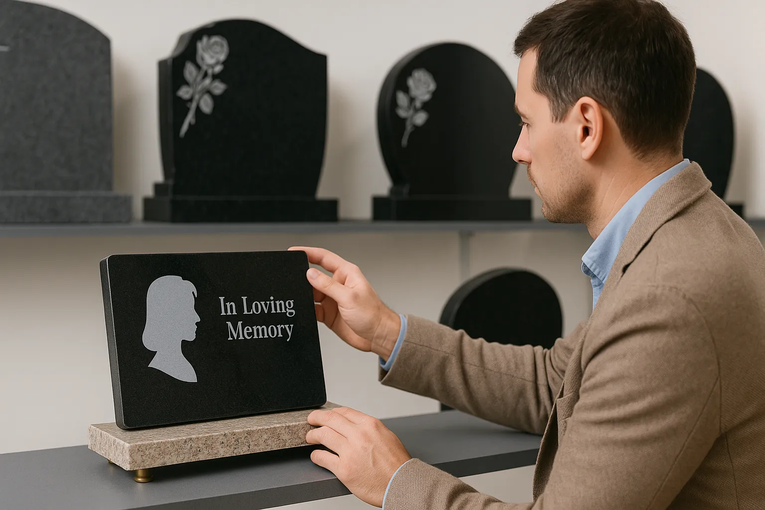 Guide pour bien choisir une plaque funéraire personnalisée