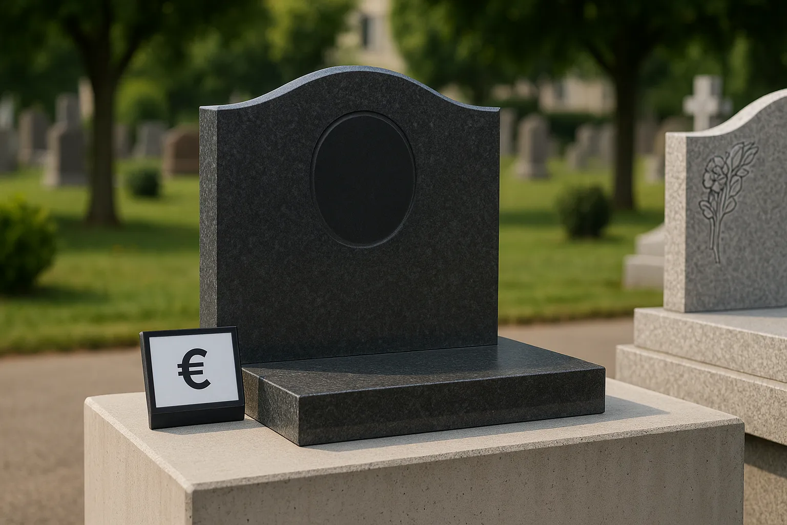 Plaque funéraire pas chère : est-ce compatible avec la qualité ?