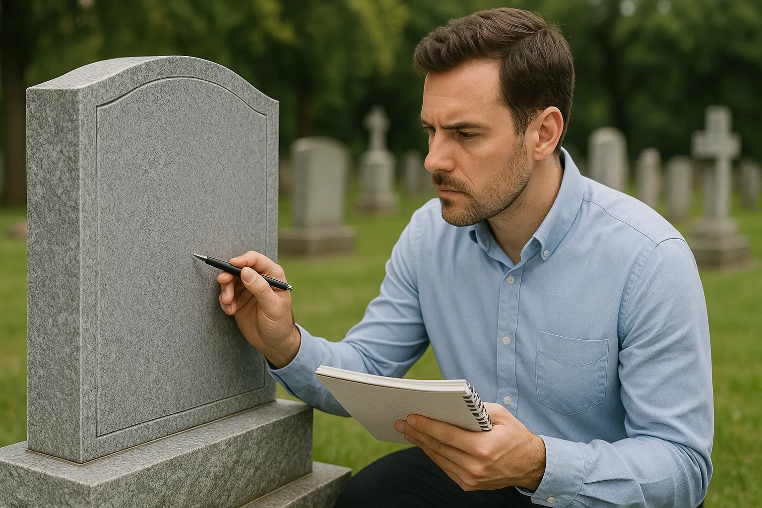 Que peut-on inscrire sur un monument funéraire ?