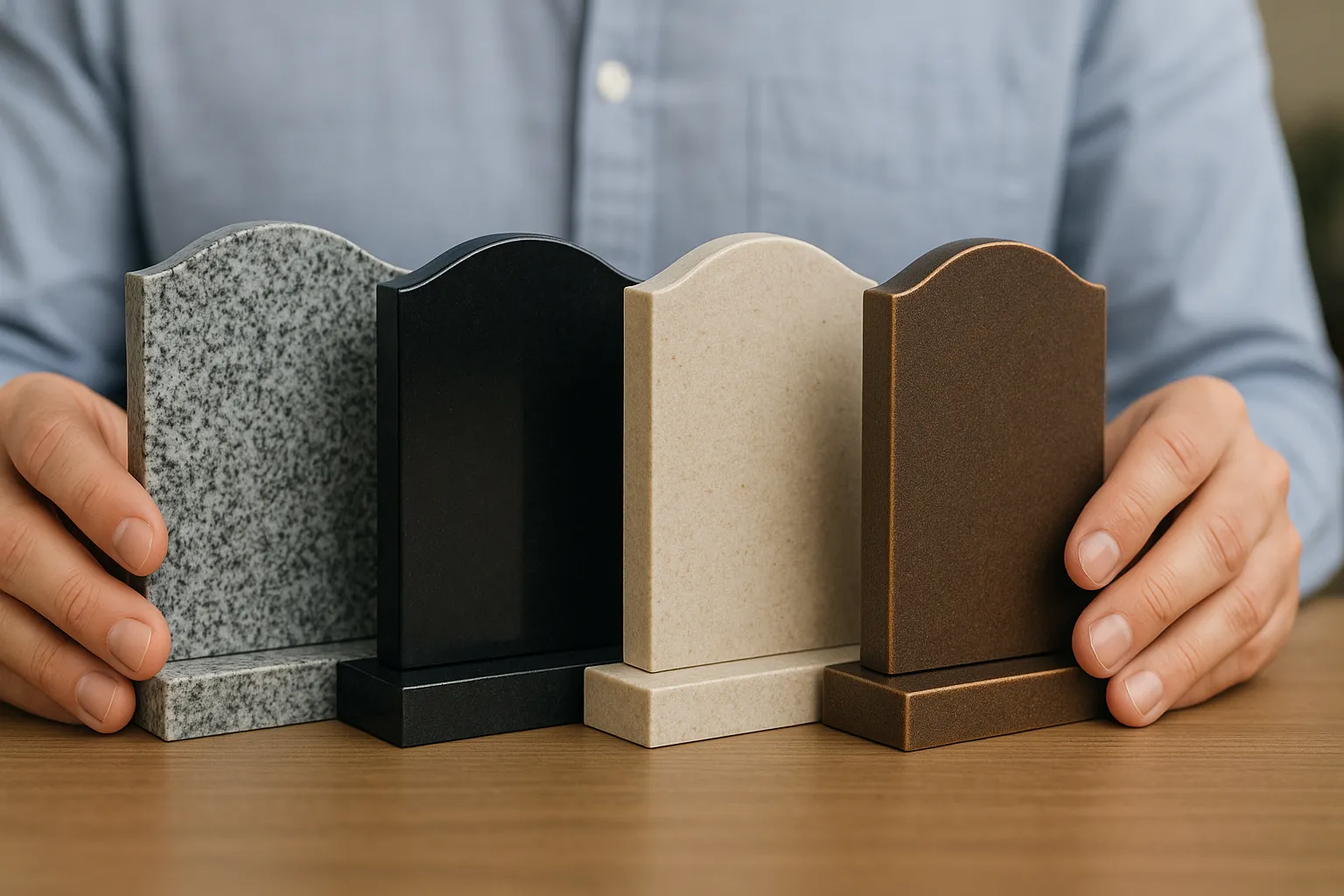 Quelle matière choisir pour une plaque funéraire durable ?
